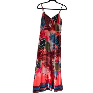 Express Tropical Summer Print Maxi Dress‎